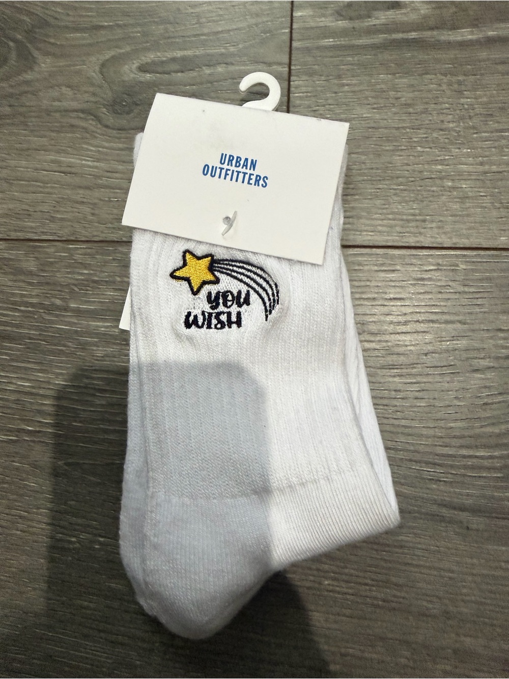 Urban Outfitters White Crew Socks. Unisex